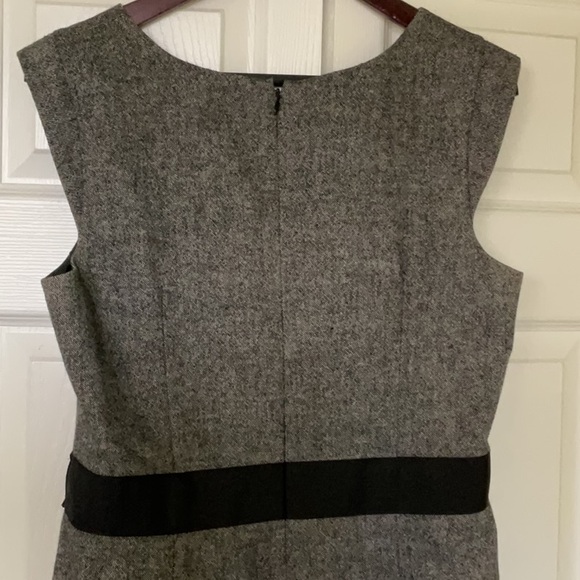 BANANA REPUBLIC | Tweed Wool Blend Sheath Dress Sz US 10 - Picture 6 of 7